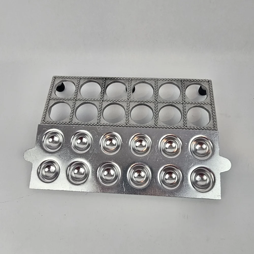 Berarducci Cast Metal 12 Hole Ravioli Form